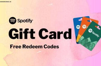 Spotify Free Redeem Codes