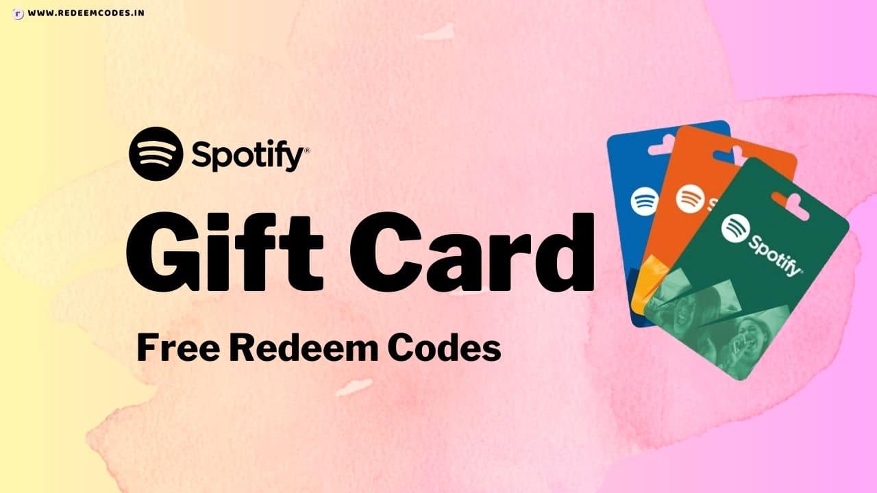 Spotify Free Redeem Codes Spotify Free Redeem Codes
