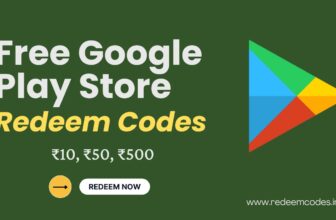 Redeem Code for Google Play Store Free