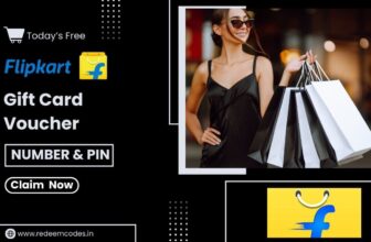 Free Flipkart Gift Card Voucher Number and Pin