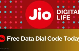 Jio Free Data Dial Code Today 2025