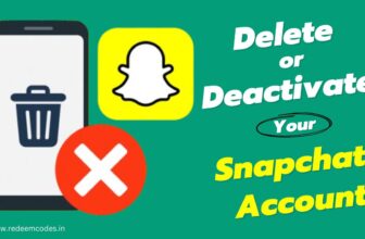 Deactivate or Delete a Snapchat Account