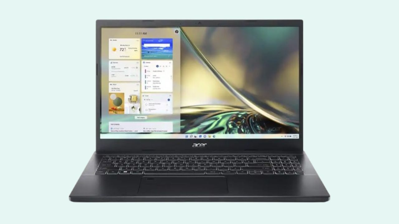 Best Gaming Laptops Under 50000 in India Acer Aspire 7