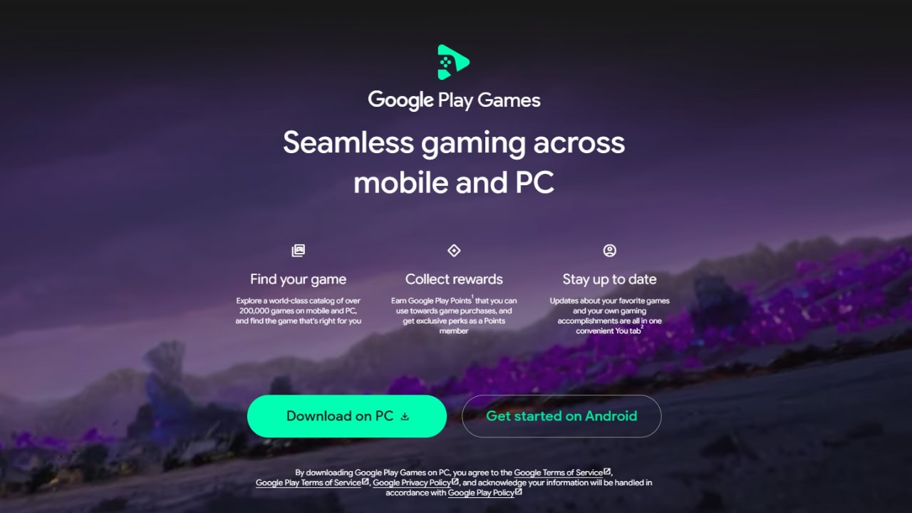 Google Play Games Download and Setup