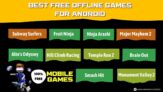 Best Free Offline Games for Android 2025