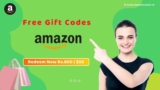 Free Gift Card Amazon Rs.50, 100, 150, 200, 500