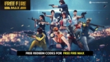 Free Redeem Codes for Free Fire Max – गरेना FF मुफ्त रिडीम कोड 2026
