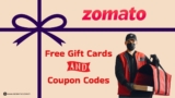 30+ Free Zomato Gift Card Codes Giveaway: Codes Recently Updated