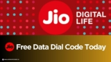 Jio Free Data Dial Code Today: Safe Ways to Get 1GB Free Data 2026